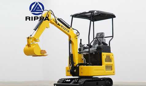 如何从 Rippa Group 选择合适的 1 吨小型挖掘机