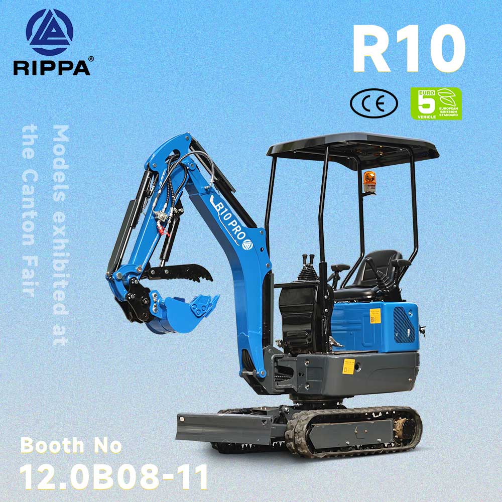 RIPTX-R10 minigraafmachine: Een rendabele keuze in kleine graafmachines