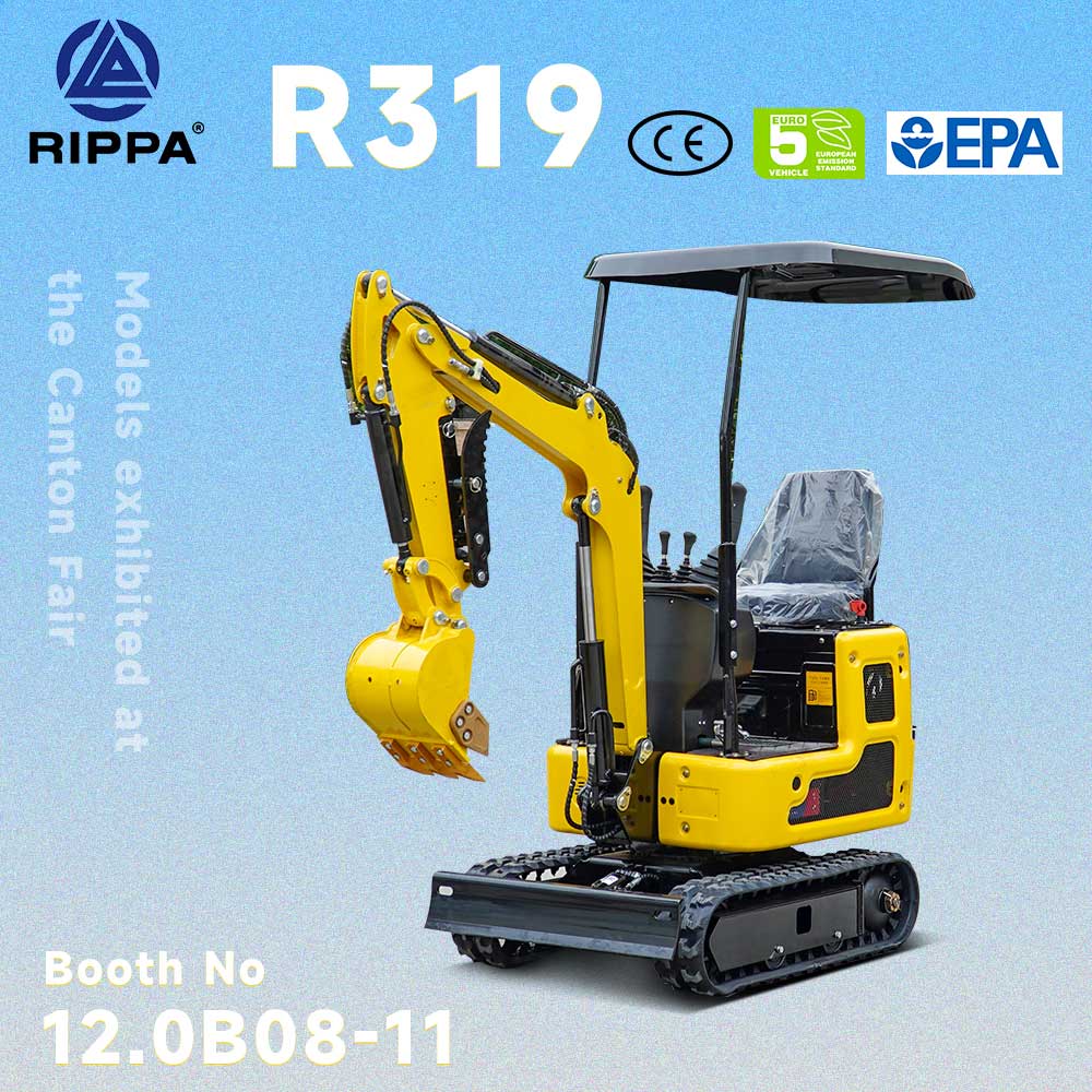 Rippa r319: De keuze voor een intelligente graafmachine met hoge efficiëntie en toepassing in meerdere scenario's